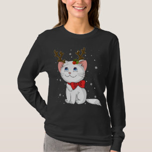 Camiseta Reindeer Antlers de Natal