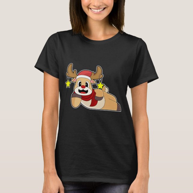 Camiseta Reindeer Christmas (Frente)