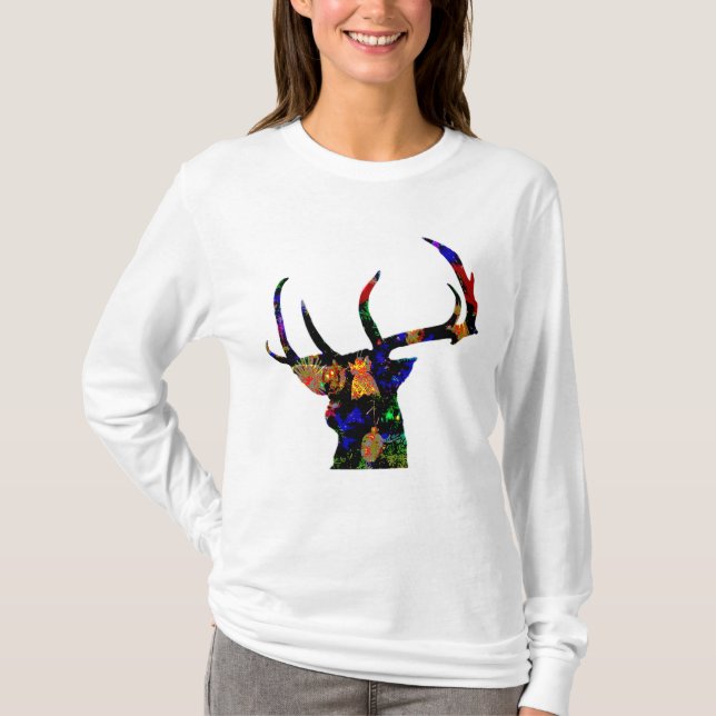 Camiseta Reindeer Christmas (Frente)