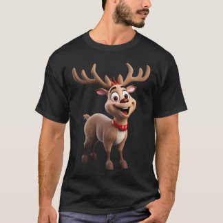 Camiseta Reindeer de Natal