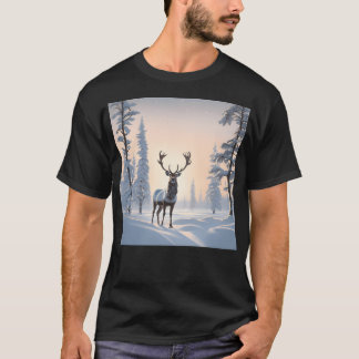 Camiseta Reindeer de Natal