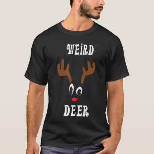 Camiseta Reindeer de Natal Esquisito Angler Hunt Deer Elk
