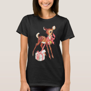 Camiseta Reindeer De Vintagem Da Uni Genérica Nk Christmas 