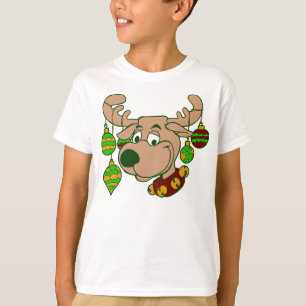 Camiseta Reindeer Decorado