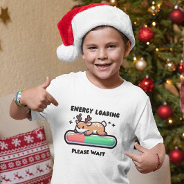 Camiseta Reindeer Engraçado Não Pronto para o Natal