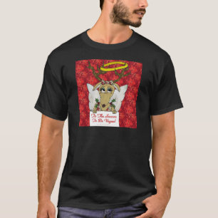 Camiseta Reindeer Esta É A Época de Ser Vegan Oferece Roupa