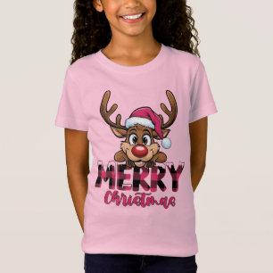 Camiseta Reindeer Felry Christmas