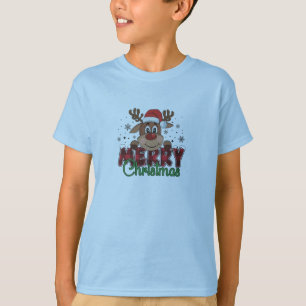 Camiseta Reindeer Felry Christmas