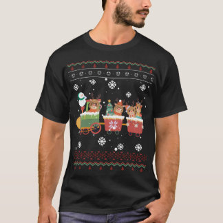 Camiseta Reindeer Funny Christmas Ugly