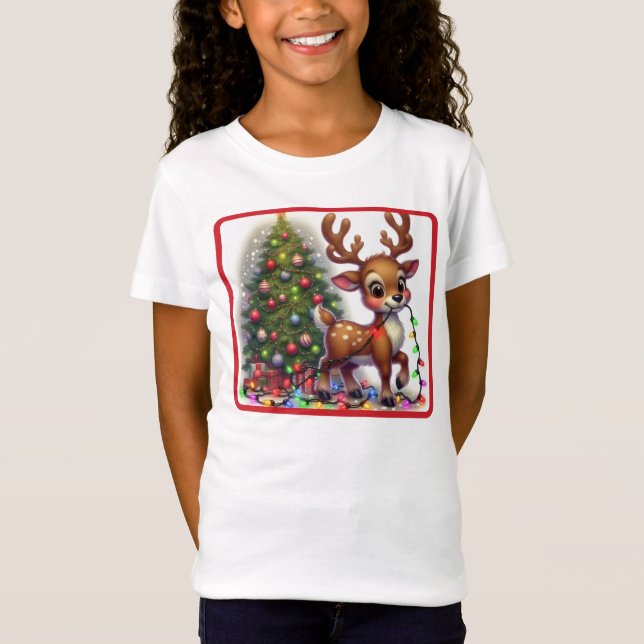 Camiseta Reindeer Play - Camisa-T (Frente)