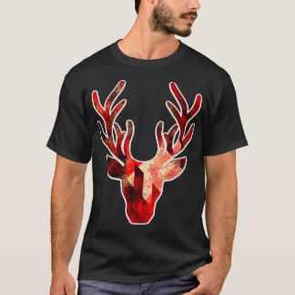Camiseta Reindeer Red