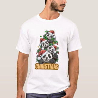 Camiseta "Reindeer Revelry: Whimsical Yuletide Fashion"