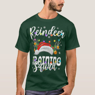Camiseta Reindeer Training Squad Christmas Running Xmas Lig