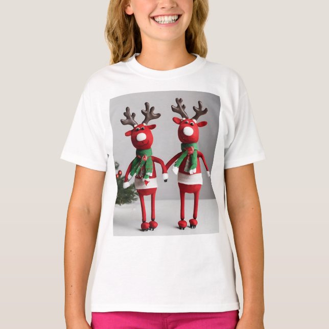 Camiseta Reindeers  (Frente)