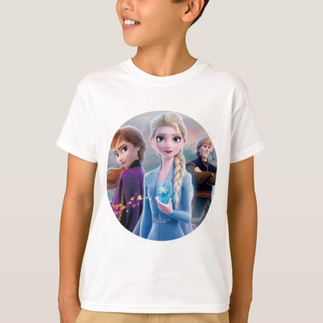 Camiseta Reine des neiges (Frente)
