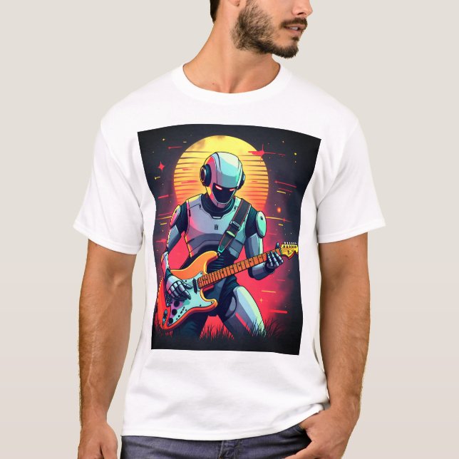 Camiseta Reinicialização de Música (Frente)