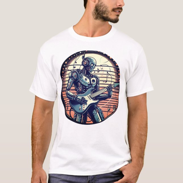 Camiseta Reinicialização de Música (Frente)