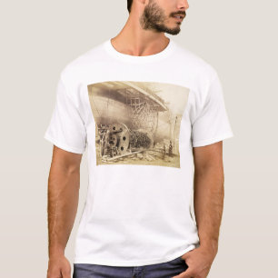 Camiseta Reino Brunel de Isambard (1806-59) ao lado 'do