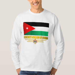 Camiseta Reino da bandeira de Jordão