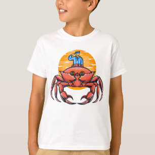 Camiseta Reino do Caranguejo Ilustração Fantasia Soft Co