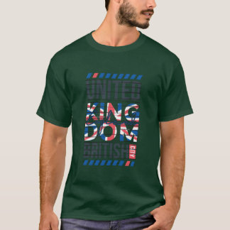Camiseta reino unido cidade britânica amigo