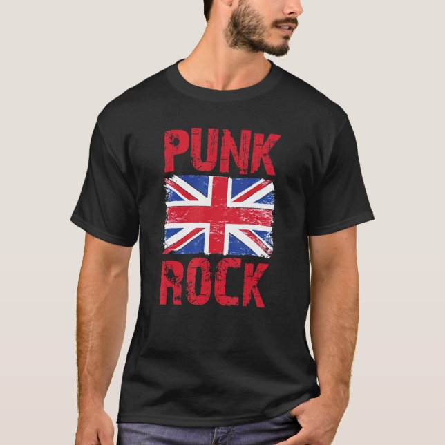 Camiseta Reino Unido Oi Punk Ska & Punk Rock para Punks & S (Frente)