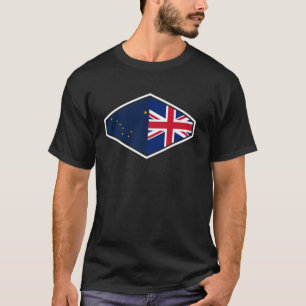 Camiseta Reino Unido Patrimônio Orgulho do Alasca