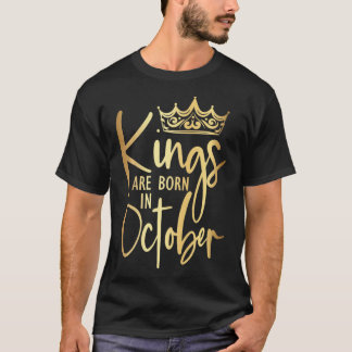 Camiseta Reis Astrologicos São Nasceres Em Outubro