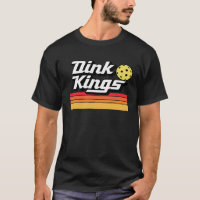 Reis Dink Equipe de Pickleball Fofa Anos 80 Pickl