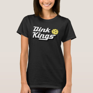 Camiseta Reis Dink Equipe de Pickleball Fofa Anos 80 R