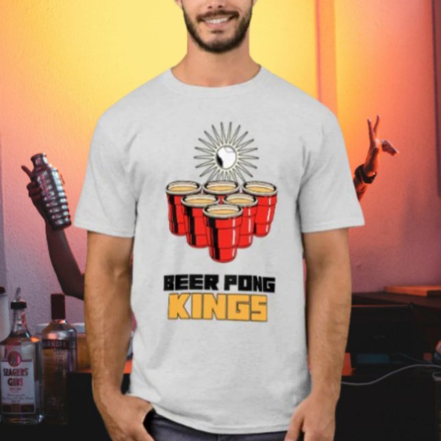 Camiseta Reis do Beer Pong (Criador carregado)