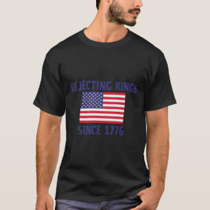Camiseta Rejeição De Reboques Desde 1776 Adesivo