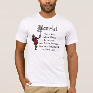 Camiseta Rejeitada do Livro de Cotação de Hamlet