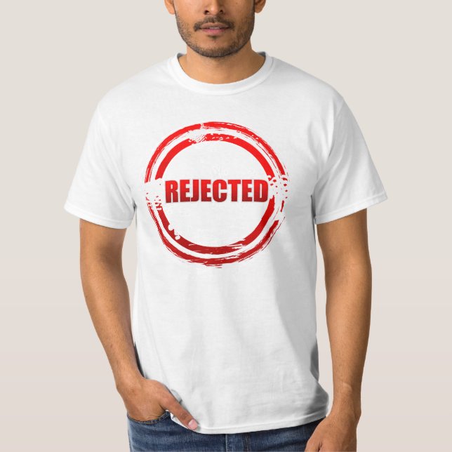 Camiseta Rejeitado (Frente)