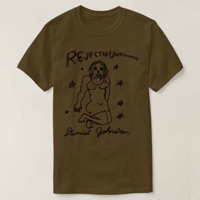 Camiseta Rejeitado Desconhecido (Frente do Design)