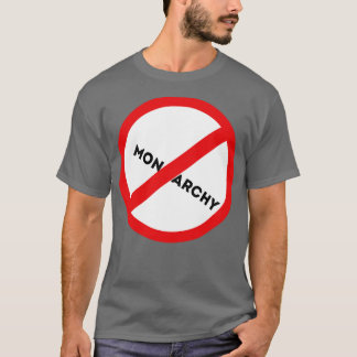 Camiseta Rejeitar a Monarquia