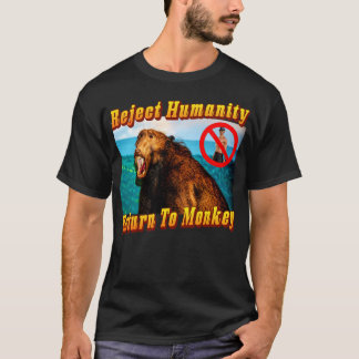 Camiseta Rejeitar O Regresso Humanitário Às Víblias Da Ilha