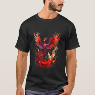 Camiseta Rejuvenescimento da Ascensão Phoenix Mítica renasc