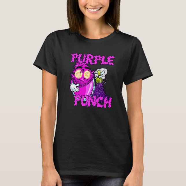 Camiseta Rel de Estirpe Roxo de Almoço Roxo (Frente)