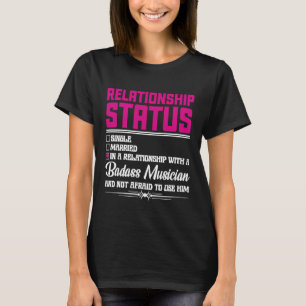 Camiseta Relação Com Uma Mulher Música Namorada 1