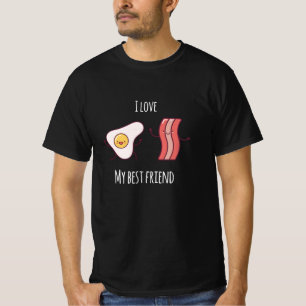 Camiseta Relação de Amor entre Amigos de Melhor Amizade