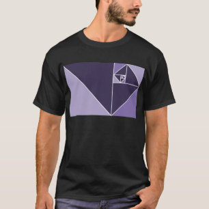 Camiseta Relação dourada (roxa)