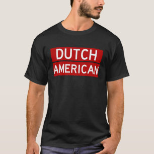 Camiseta Relação Holandesa Americana Holanda EUA Friendshi