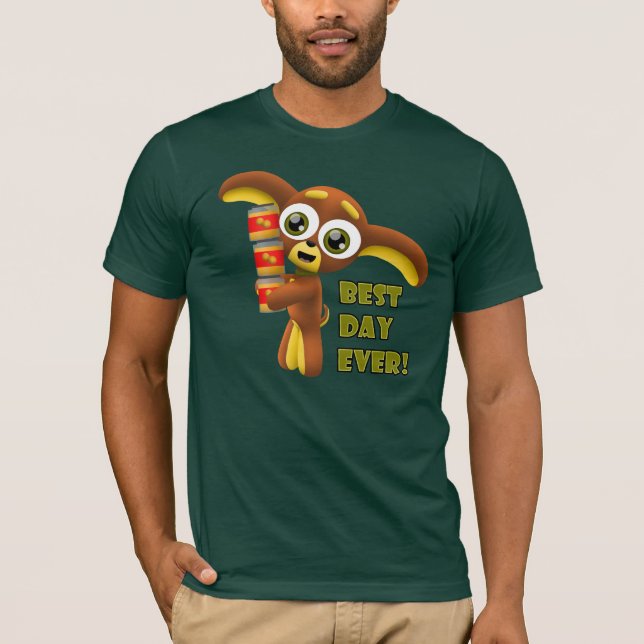 Camiseta Relação - o melhor dia nunca! T-shirt (Frente)