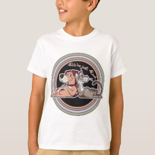 Camiseta Relacionamento entre Cão e Gato