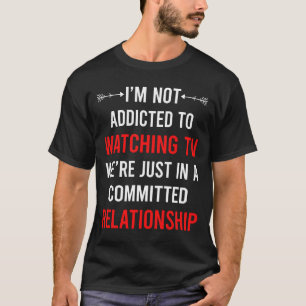 Camiseta Relacionamento Vendo TV