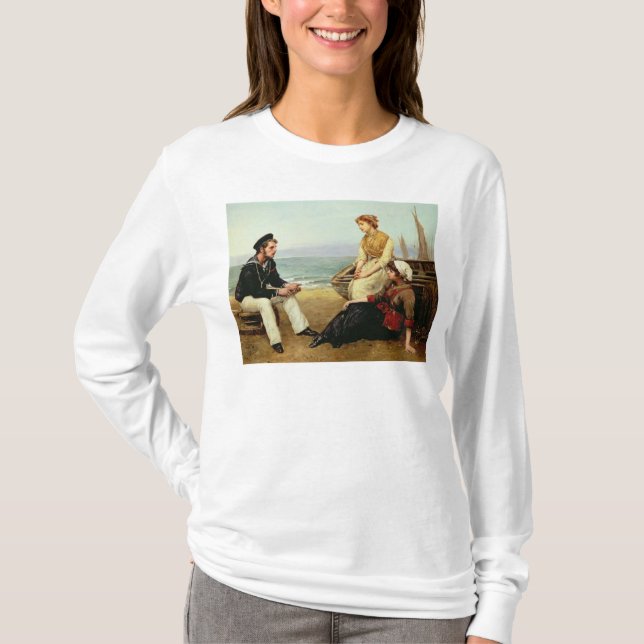 Camiseta Relacionando suas aventuras, 1881 (Frente)