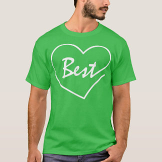Camiseta Relações de Camaraderie de Amizade Coração Melhor