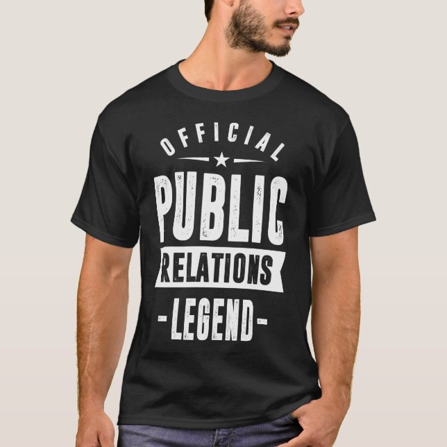 Camiseta Relações públicas (Frente)