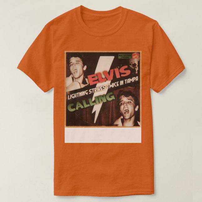 Camiseta Relâmpago ataca duas vezes a saia (Frente do Design)